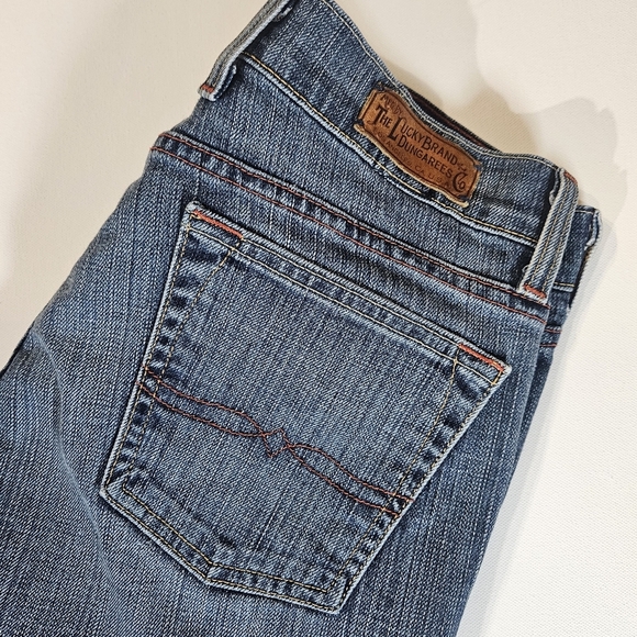 Lucky Brand‎ Jeans Womens 8/29 Made In USA Denim Sundown Skinny Cuffed Classic - Picture 5 of 14